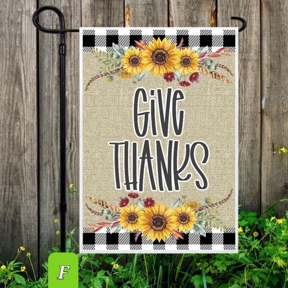 Yard Garden Flags Fall Autumn Thanksgiving NWT - CHOOSE 1 - Picture 2 of 8